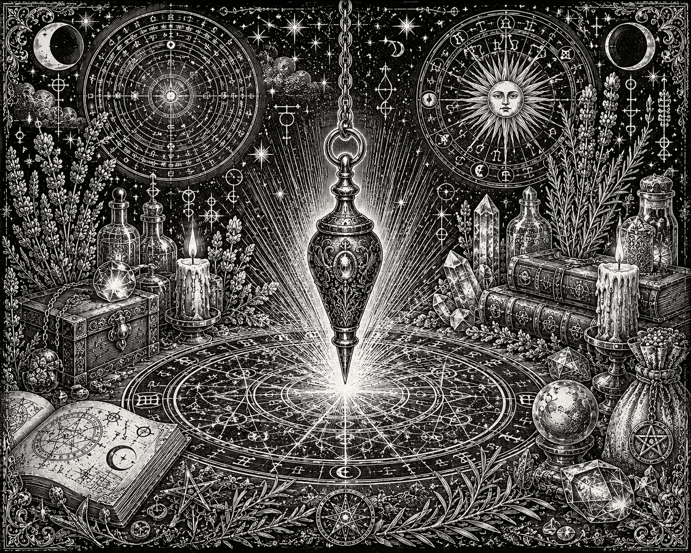 bagliori nel buio - divinazione