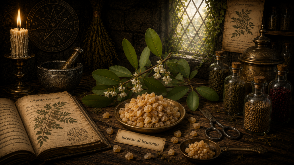 benzoino significato e proprietà magiche ed esoteriche (2)