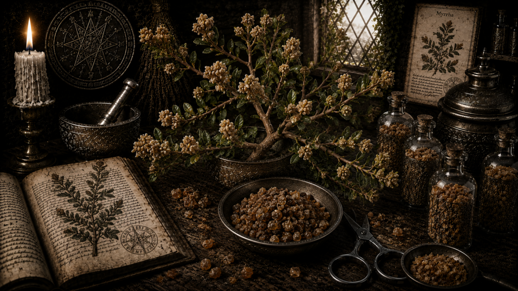 mirra - significato e proprietà magiche e esoteriche