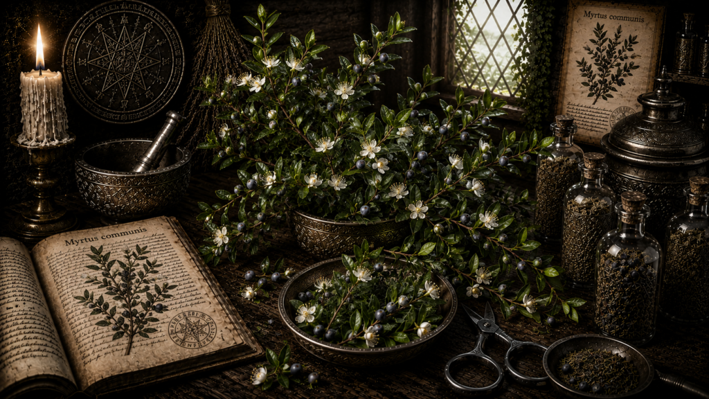 mirto- significato e proprietà magiche e esoteriche