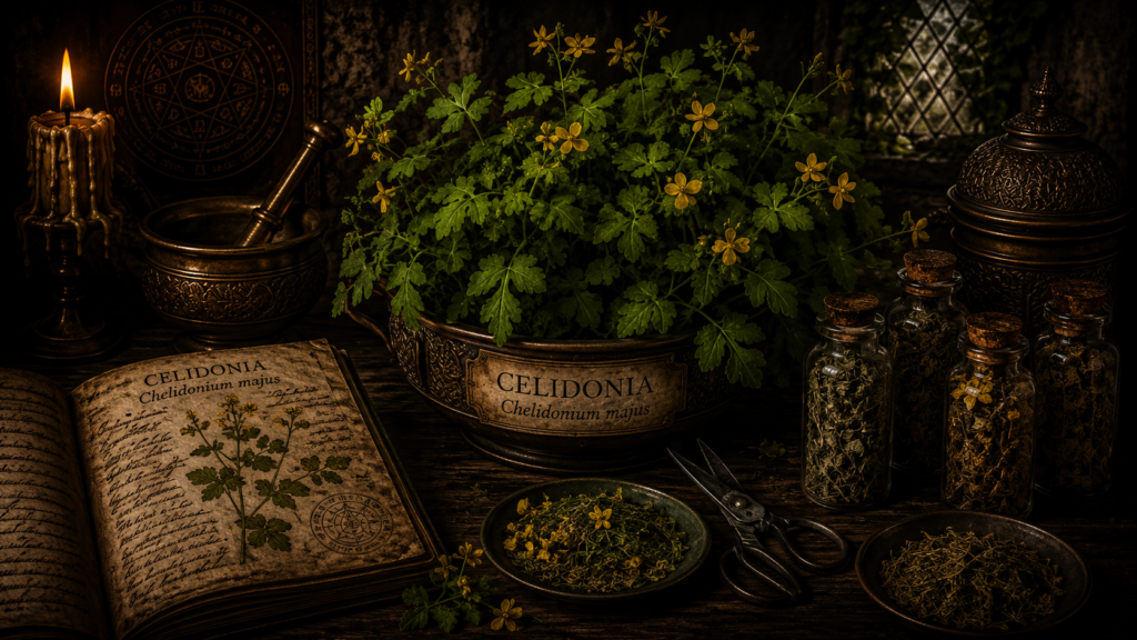 Celidonia — Proprietà e Significato Magico ed Esoterico