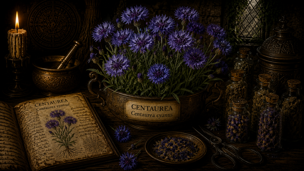 Centaurea (Cacciafebbre) — Proprietà e Significato Magico ed Esoterico