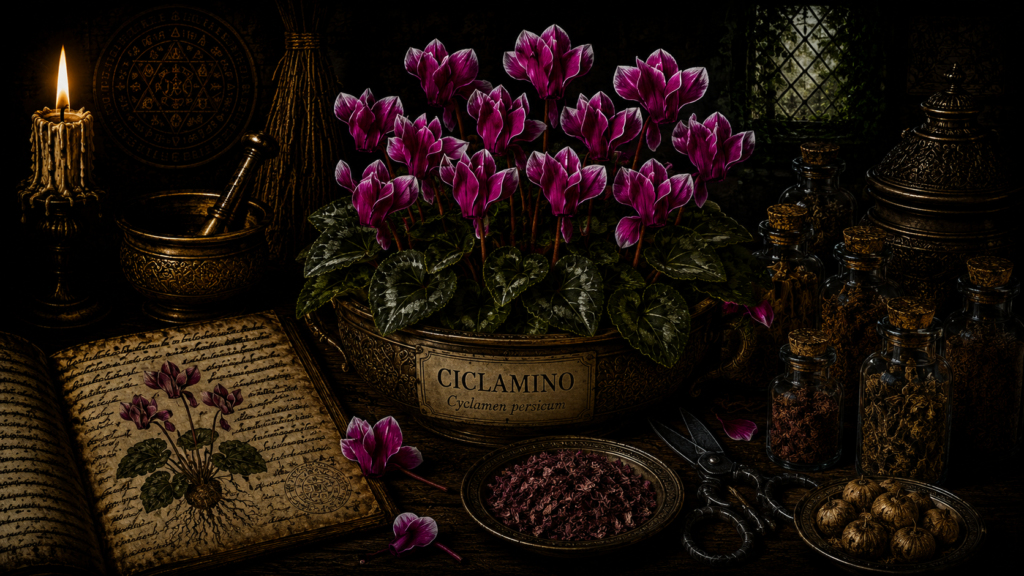 Ciclamino — Proprietà e Significato Magico ed Esoterico