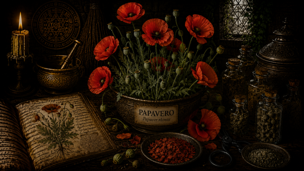Papavero — Proprietà e Significato Magico ed Esoterico