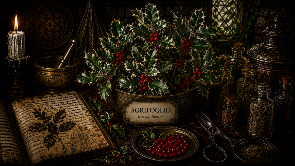 agrifoglio significato e proprietà magiche e esoteriche