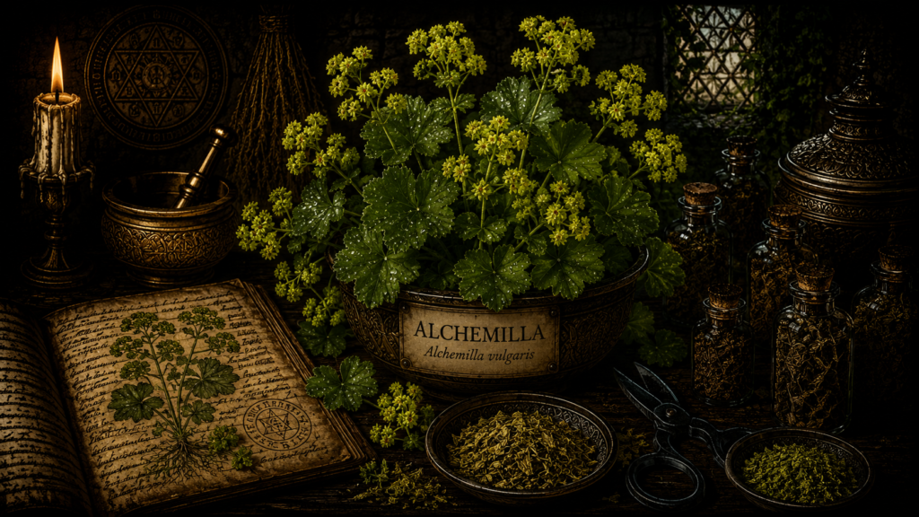alchemilla significato e proprietà magiche e esoteriche