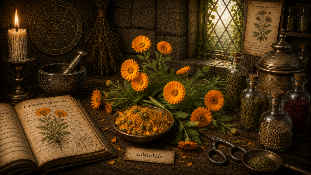 calendula significato e proprietà magiche ed esoteriche