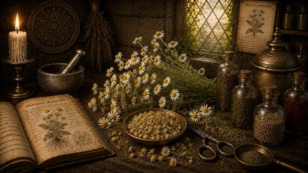 camomilla significato e proprietà magiche ed esoteriche