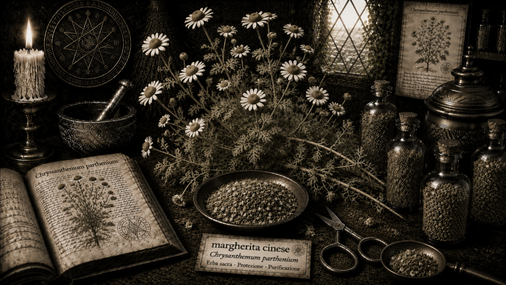 margherita cinese - significato e proprietà magiche e esoteriche