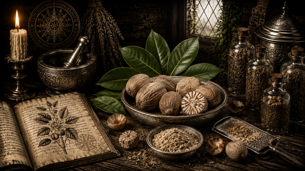 noce moscata - significato e proprietà magiche e esoteriche